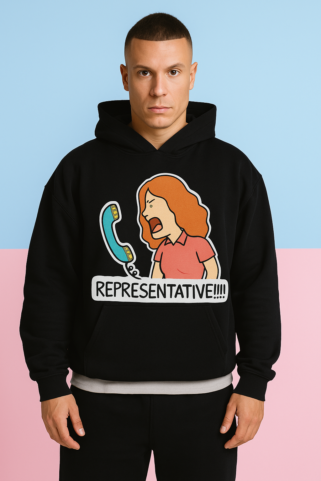 sarcastic call center hoodie collection – funny hoodies for agents on the edge bold edgy streetwear