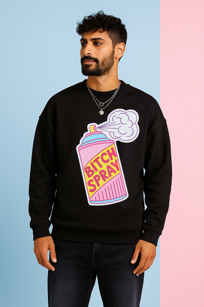 "my last nerve is on backorder" – funny oversized crewneck sweatshirt bold edgy streetwear