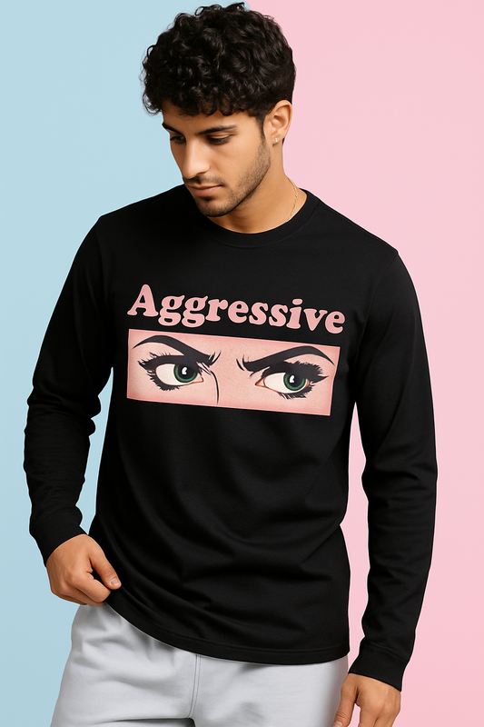 “full coverage, zero chill” – long sleeve call center survival tee bold edgy streetwear
